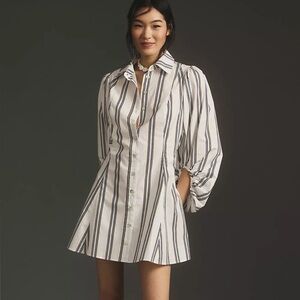 Plenty by Tracy Reese Long-Sleeve Ruched Mini Dress